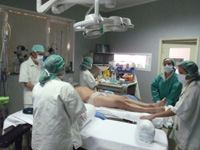 Sala operat&oacute;ria - anestesia.